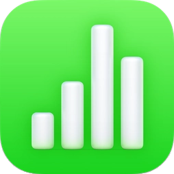 Apple Numbers Icon